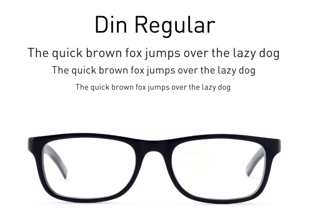 Din by TYPE.GS